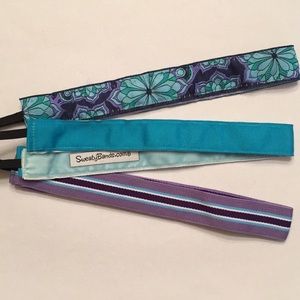 Three Pack of Thin Sweaty Bands